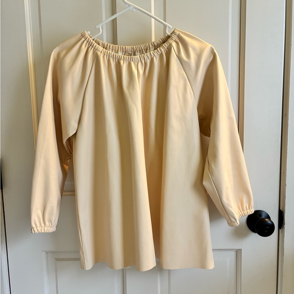 DolceCabo Pu Leather Top